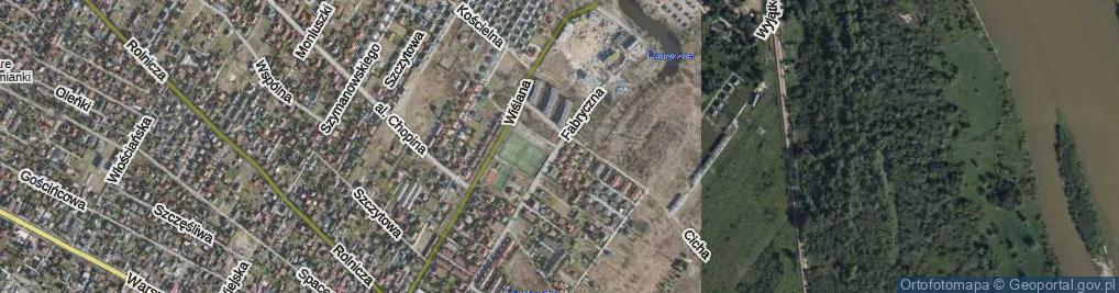 Zdjęcie satelitarne Fabryczna ul.